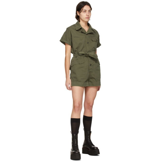 R13 Khaki Surplus Romper R13