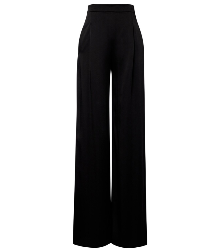 Photo: Max Mara Crêpe satin wide-leg pants