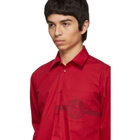 Versace Red Medusa Shirt
