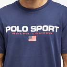 Polo Ralph Lauren Men's Polo Sport Logo T-Shirt in Cruise Navy/White