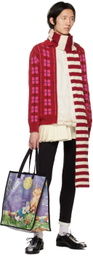 Molly Goddard Off-White Pleated Kilt