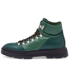 Daniëlle Cathari Women's x Woolrich Mountain Boots in Two-Toned Green