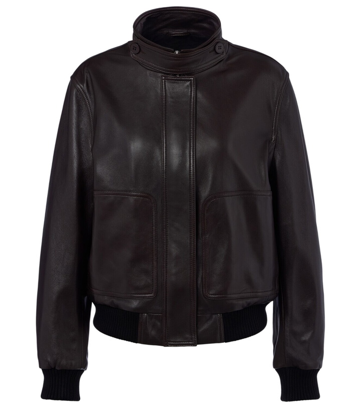 Photo: Nour Hammour Rios leather jacket