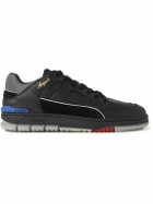 Axel Arigato - Area Lo Mesh and Nubuck-Trimmed Leather Sneakers - Black