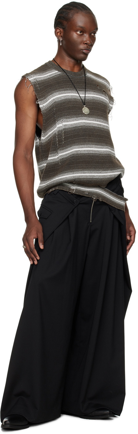 LU'U DAN JUMBO WIDE LEG TROUSERS