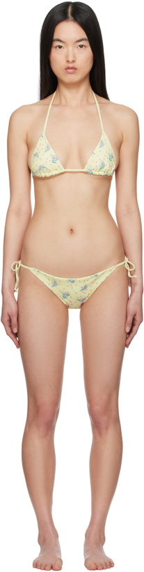 Photo: Ashley Williams Yellow Bunny Bikini