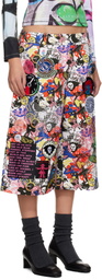 Chopova Lowena Multicolor Cosmos Denim Shorts