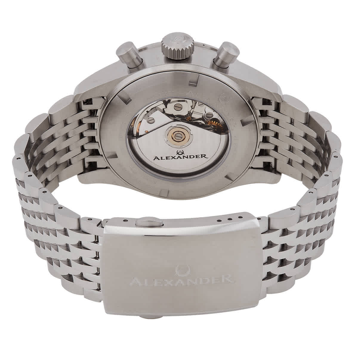 Alexander Alexander 2 Chronograph Automatic Blue Dial Mens Watch A480-LE