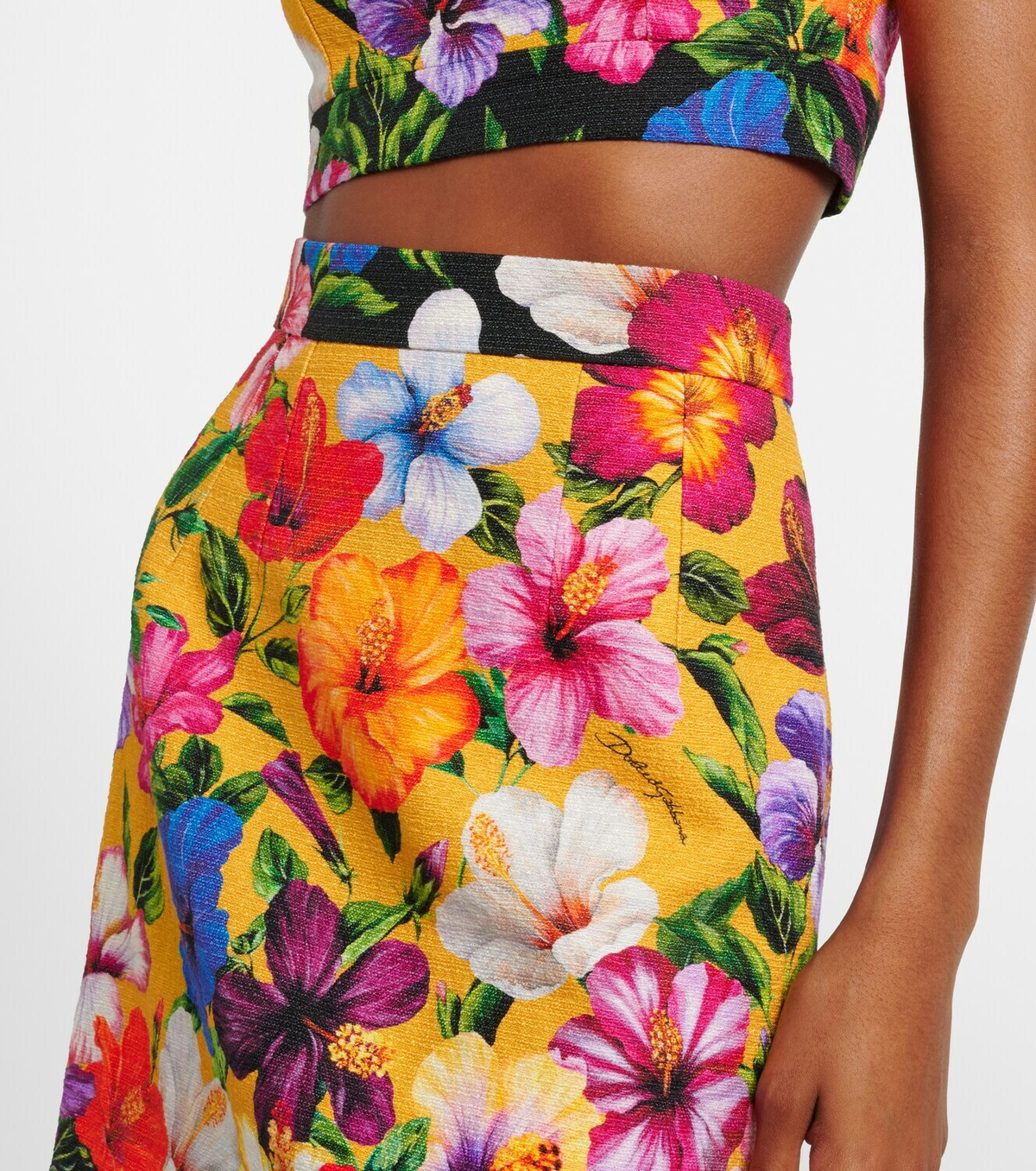 Dolce&Gabbana Floral miniskirt