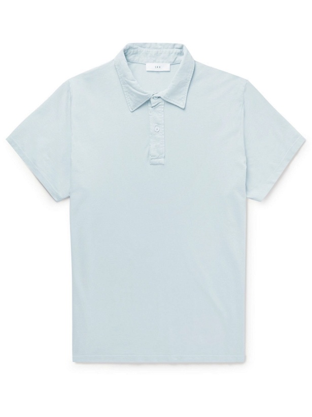 Photo: Save Khaki United - Supima Cotton-Jersey Polo Shirt - Blue