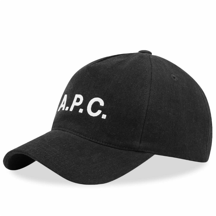Photo: A.P.C. Men's Eden Logo Cap in Black