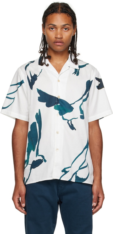 Photo: PS by Paul Smith White Lapwing Shirt