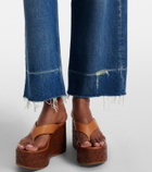 Chloé Cropped wide-leg jeans