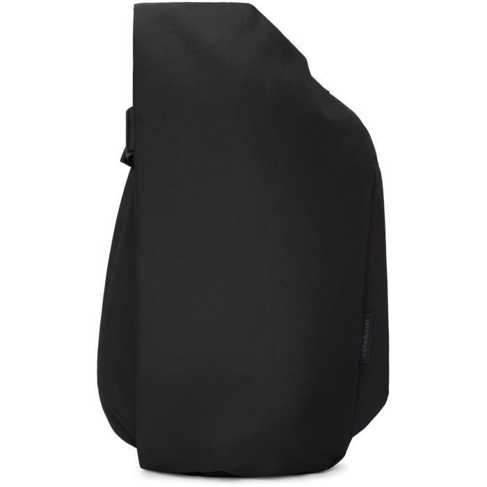Photo: CÃ´te and Ciel Black Medium Isar Eco Yarn Backpack 