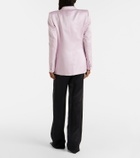 Tom Ford Cotton and silk satin blazer