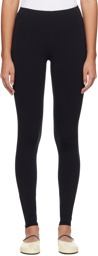 The Row Black Lanza Leggings