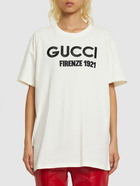 GUCCI - Logo Cotton Jersey T-shirt