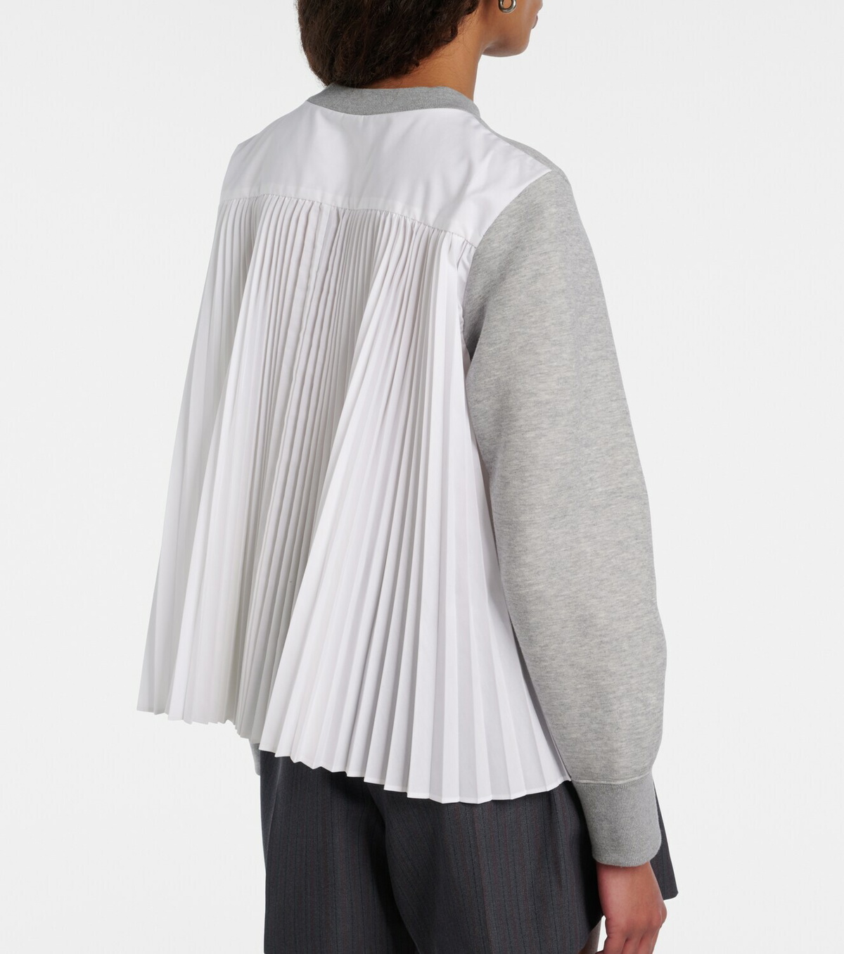 Sacai Cotton-blend sweatshirt