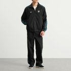 END. x adidas Track Top in Black/Real Teal