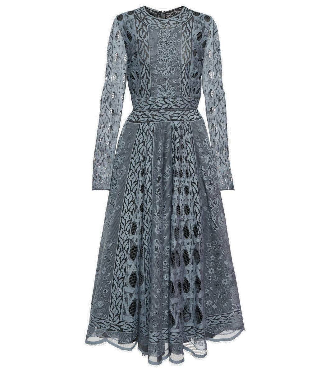 Giambattista Valli Macramé midi dress Giambattista Valli