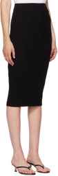 COTTON CITIZEN Black Capri Midi Skirt