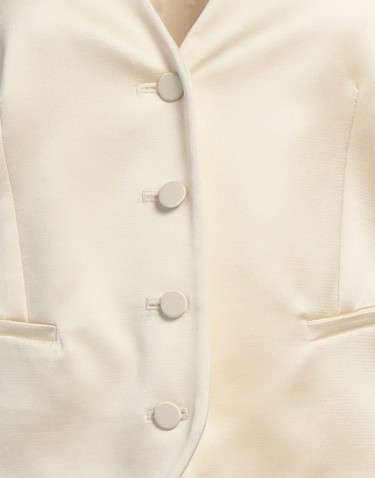 Pt Torino Womens Tailored Vest Cream