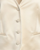 Pt Torino Womens Tailored Vest Cream