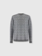 Missoni - Long-sleeve cashmere zig zag sweater, Men, Grey