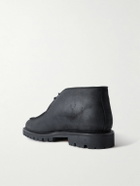 Majordome - M69 Waxed-Suede Chukka Boots - Black