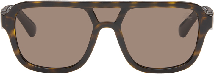 Photo: Burberry Brown Aviator Sunglasses