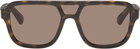 Burberry Brown Aviator Sunglasses