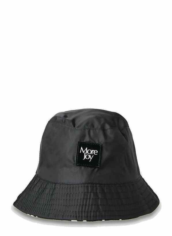 Photo: Logo Patch Bucket Hat in Black