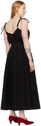 Le Petit Trou Black Sarah Maxi Dress