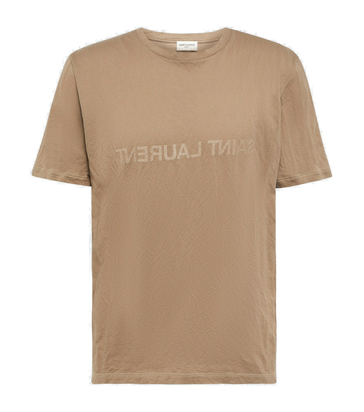 Saint Laurent - Logo cotton-blend jersey T-shirt Saint Laurent