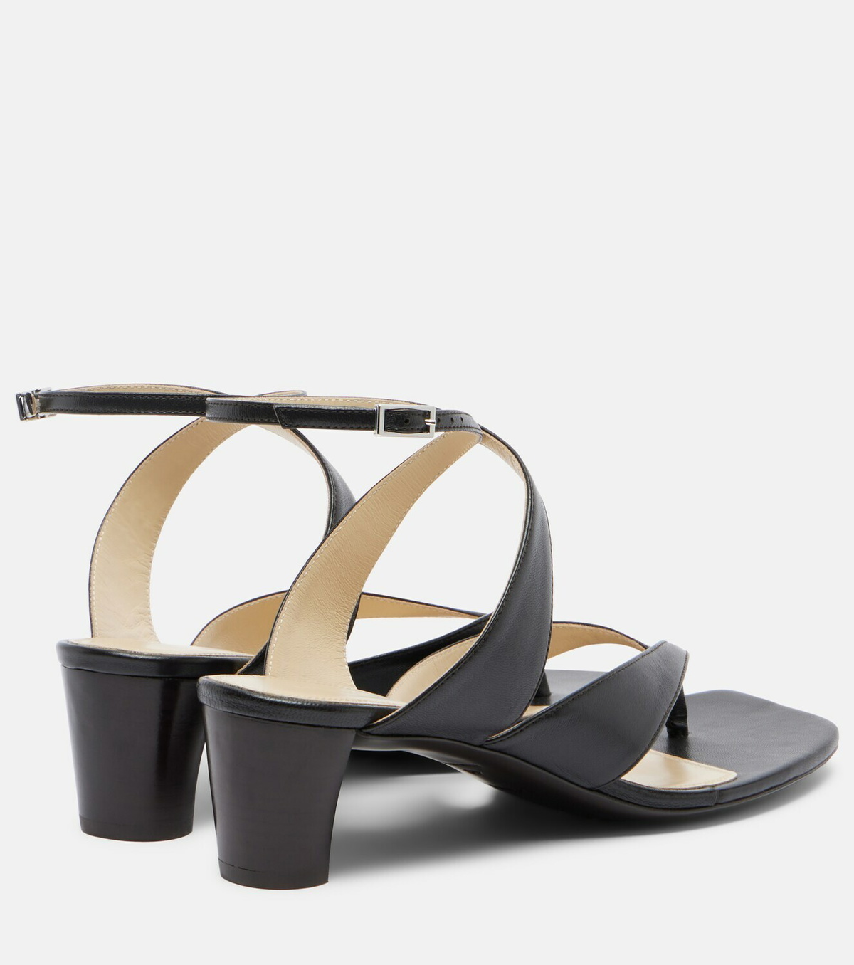 Lemaire Leather slingback thong sandals