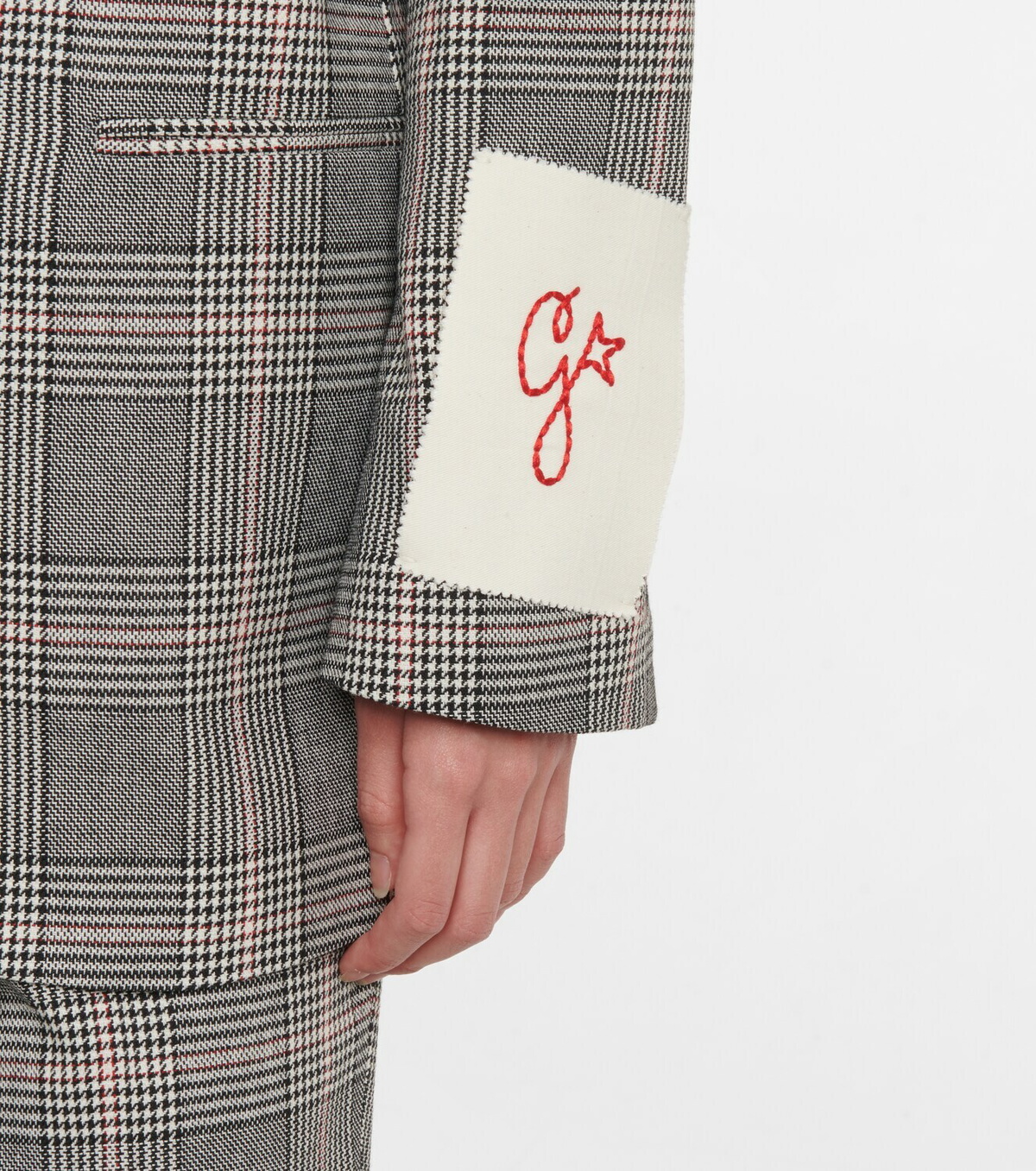 Golden Goose - Prince of Wales checked blazer