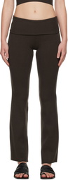 LESET Brown Grace Lounge Pants