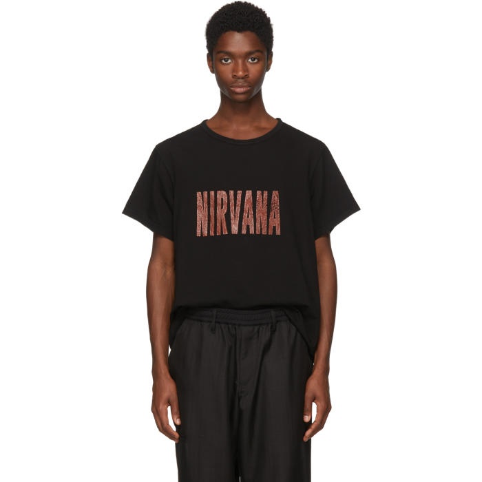 Yohji Yamamoto Black Nirvana T-Shirt