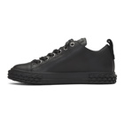 Giuseppe Zanotti Black Blabber Low-Top Sneakers