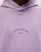 Stone Island Hoodie Cotton / Nylon Terry Fleece, Stone Island Marina Multi - Mens - Hoodies