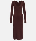 Ganni - Ribbed-knit midi dress