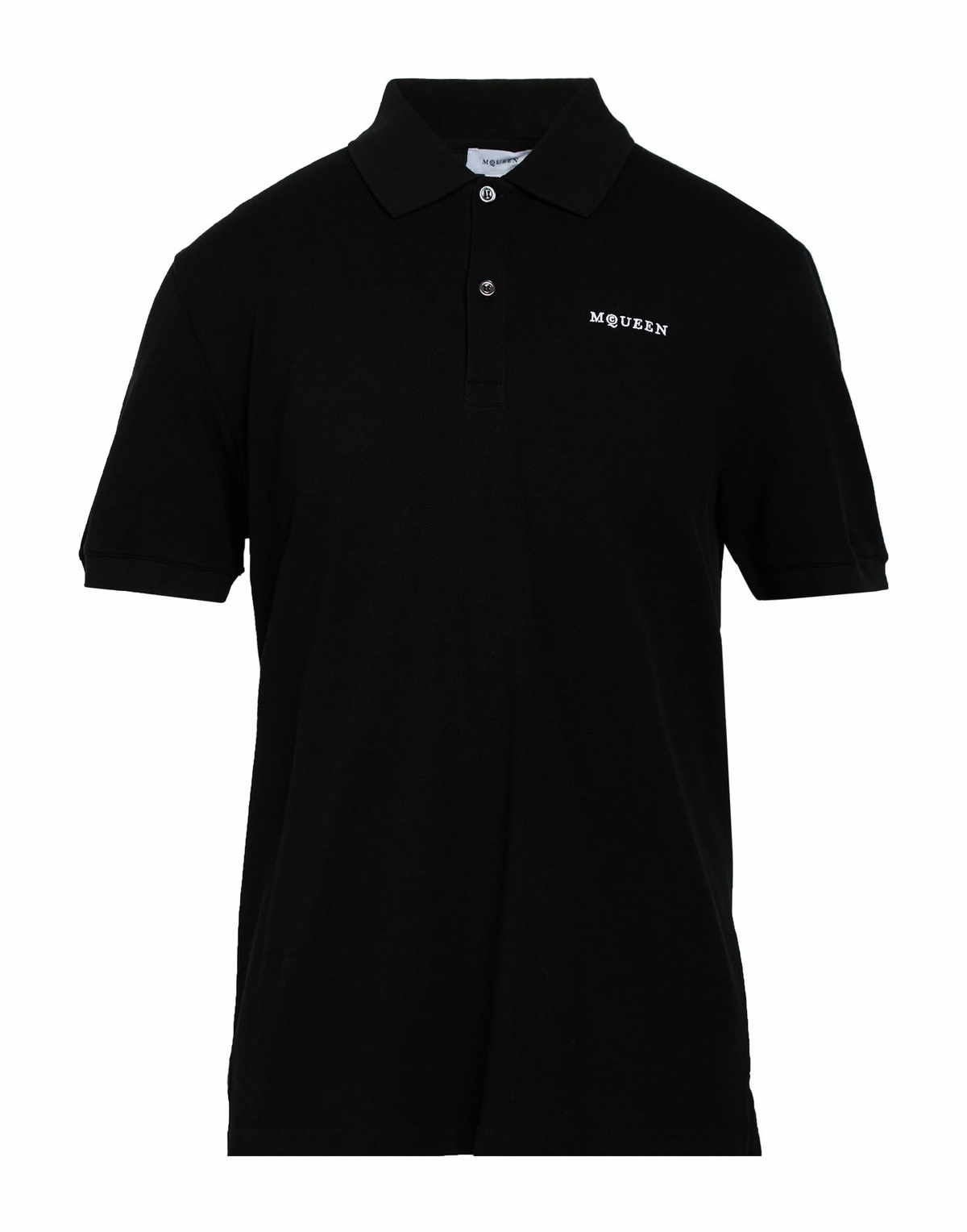 Mcqueen Mens Polo shirt in Black