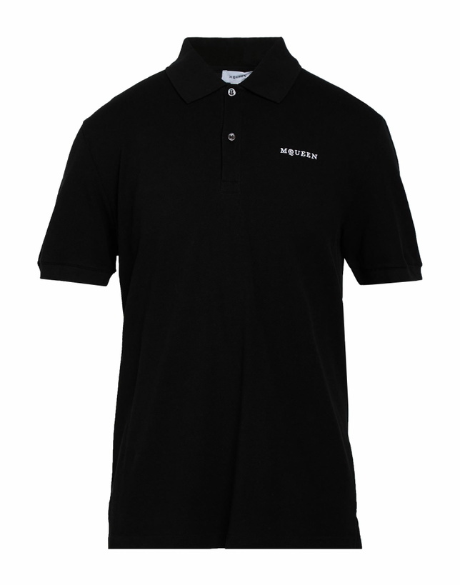 Photo: Mcqueen Mens Polo shirt in Black