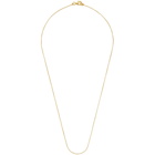 Bottega Veneta Gold Sterling Chain Necklace