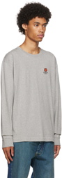 Kenzo Gray Boke Flower Long Sleeve T-Shirt