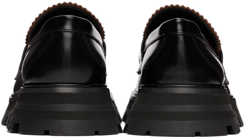 Alexander McQueen Black Wander Loafer