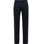 Incotex - Slim-Fit Cotton-Blend Twill Trousers - Blue