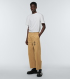 Adish - Qrunful embroidered cotton ripstop pants