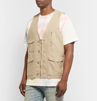 John Elliott - Inca Distressed Cotton Gilet - Beige