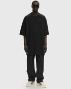 032c Oversized Logo T Shirt Black Shortsleeves